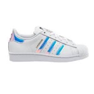 Iridescent Adidas Superstars